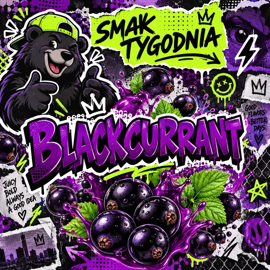 Blackcurrant – smak tygodnia w Vape Mate Spot Poznań - Vape Shop Poznań