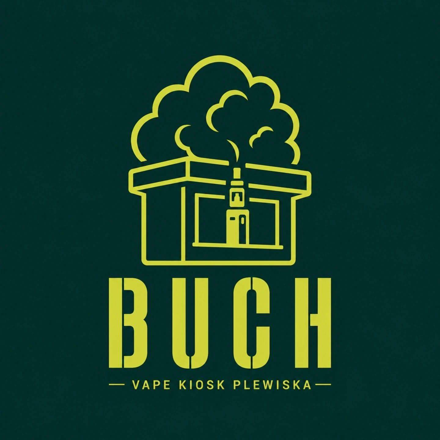 Logo Buch Vape Kiosk Plewiska – sklep z e-papierosami przy ul. Grunwaldzkiej 499